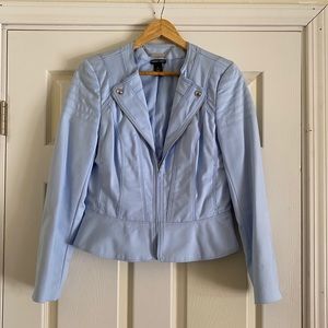 Light blue Moto-Jacket